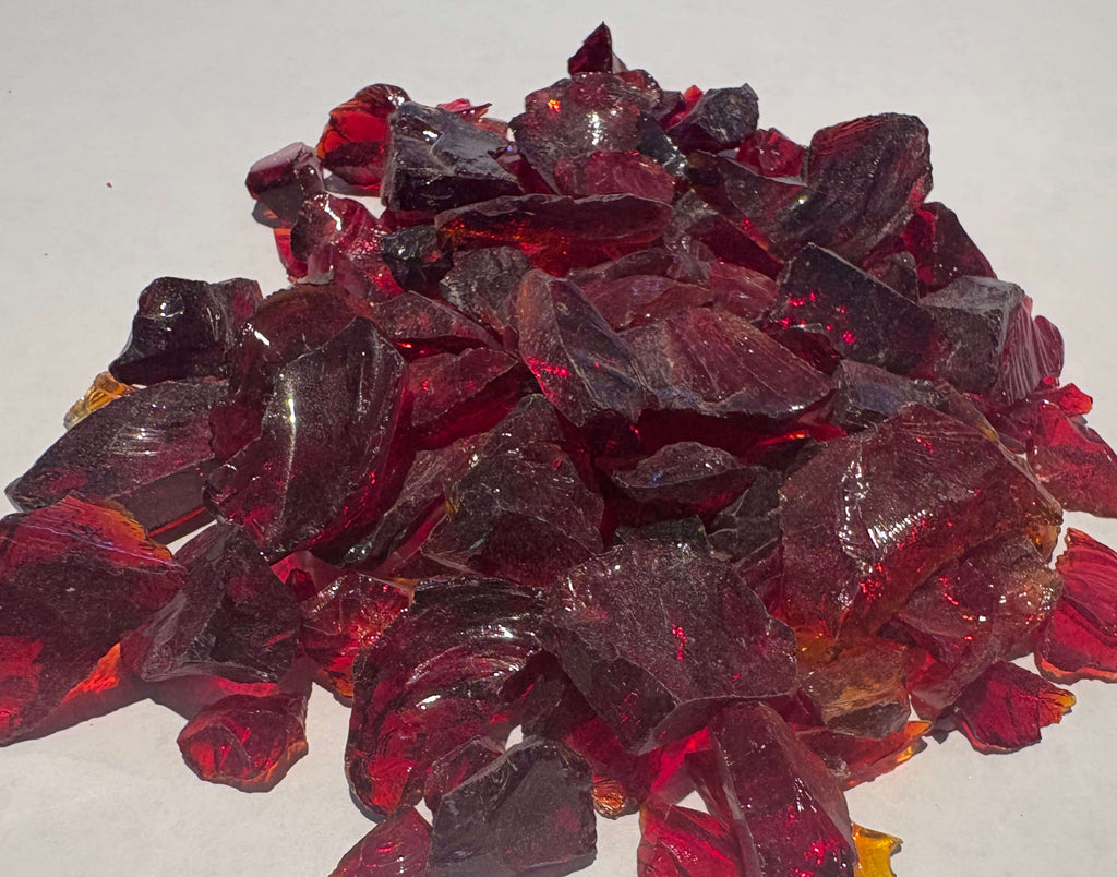 DEEP RED MOLTEN LAVA FRAGMENT