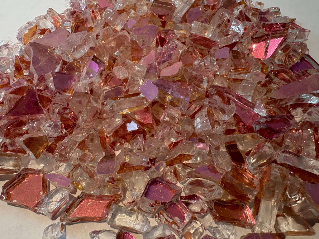 CANDY CRUSHED REFLECTIVE GLASS - Aussie Fire Glass