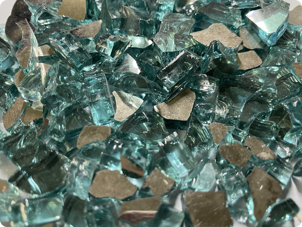 JADE CRYSTAL REFLECTIVE CRUSHED GLASS