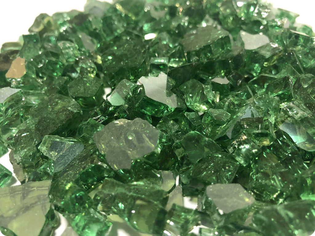 EMERALD GREEN REFLECTIVE CRUSHED GLASS
