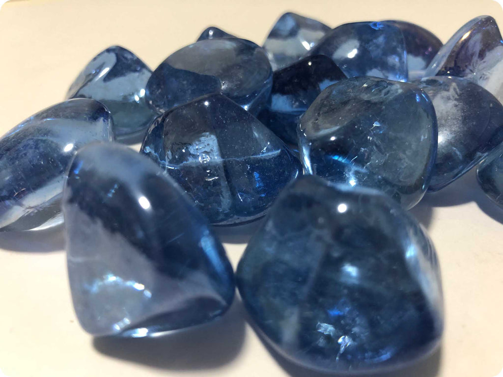AZURE BLUE REFLECTIVE NUGGET